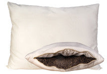 OMI Wool-Wrapped Organic Buckwheat-Hull Pillow