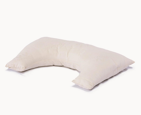 IVY Organics Wool Side Sleeper Floor Sample Pillow with Organic Jersey Cotton Case $215 - Sale Price $86