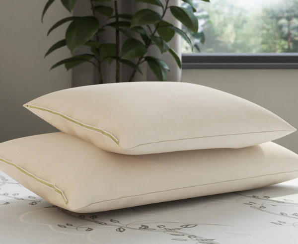 OMI Wool-Wrapped 100% Natural Shredded Rubber Pillow